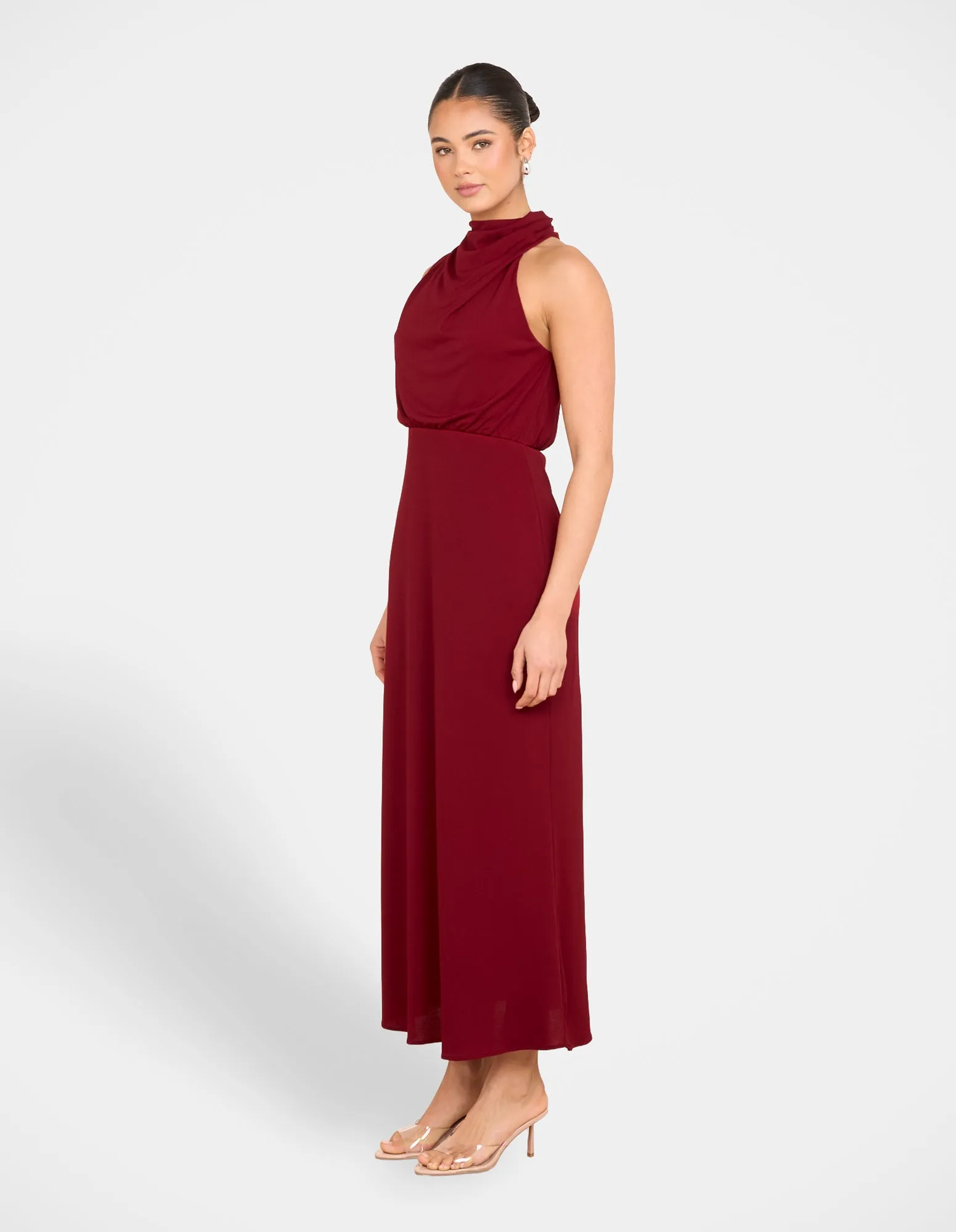 Billie High Neck Cowl Dress sold by Pilgrim product image thumbnail 3