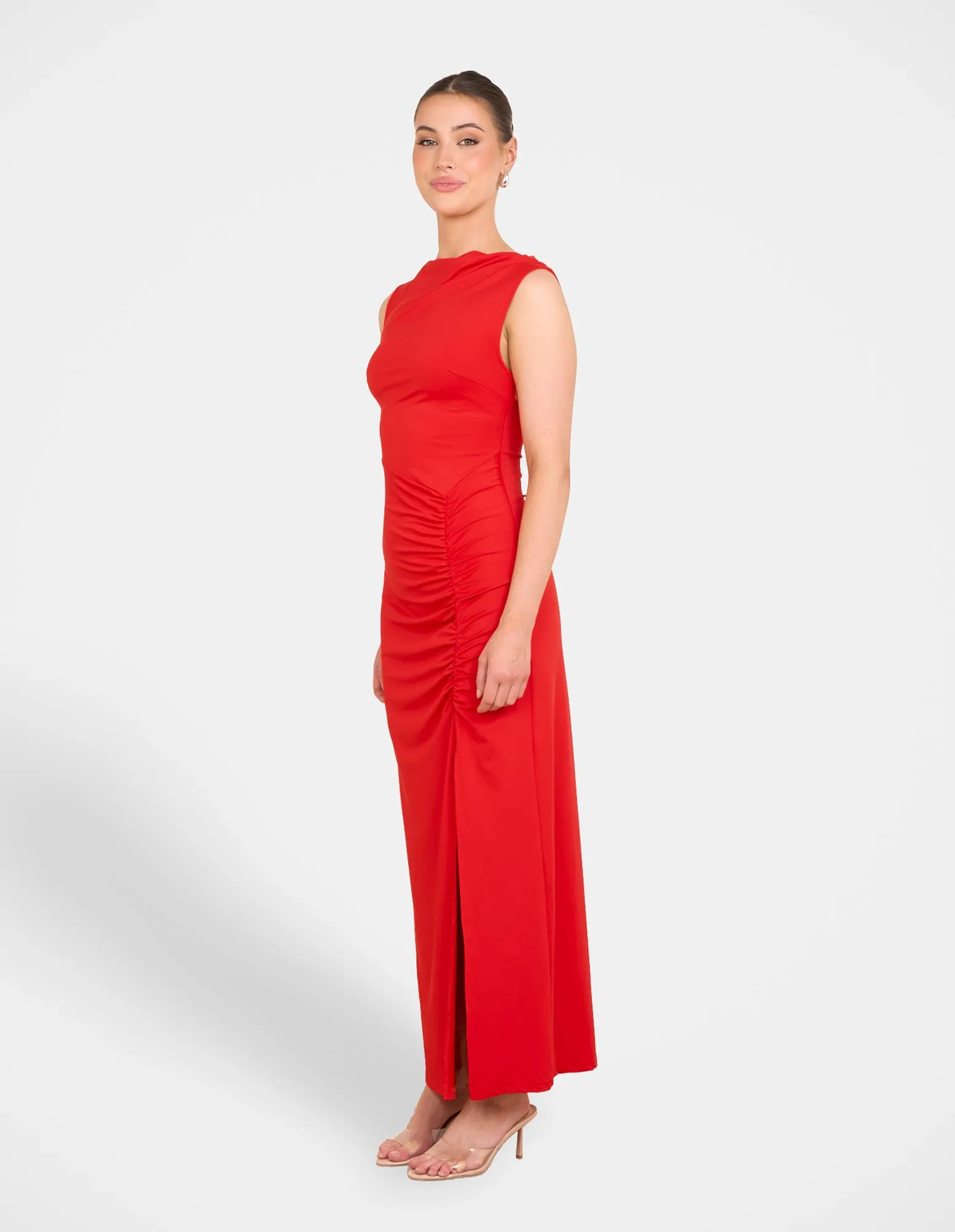 Quinby Sleeveless Ruched Dress sold by Pilgrim product image thumbnail 2