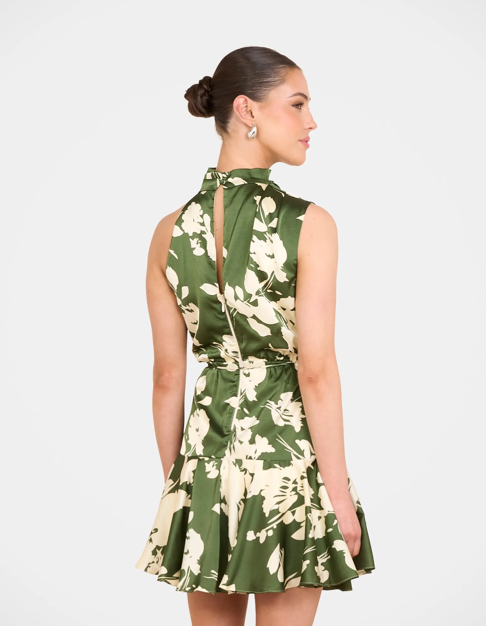 Dhaka Frill Hem Mini Dress sold by Pilgrim product image thumbnail 3