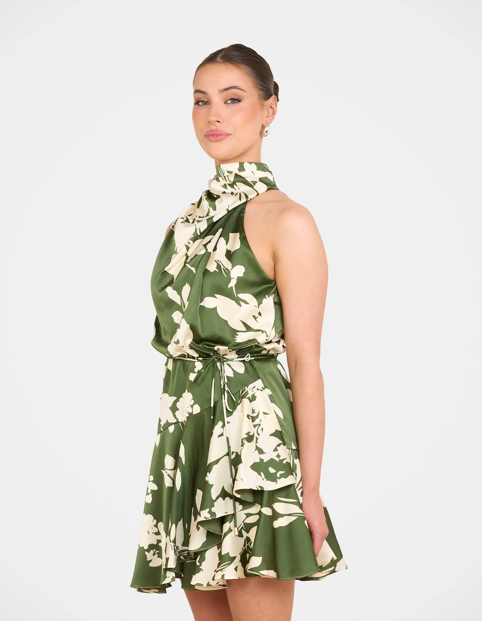 Dhaka Frill Hem Mini Dress sold by Pilgrim product image thumbnail 2