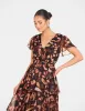 Felicia Frill Hem Maxi Dress sold by Pilgrim