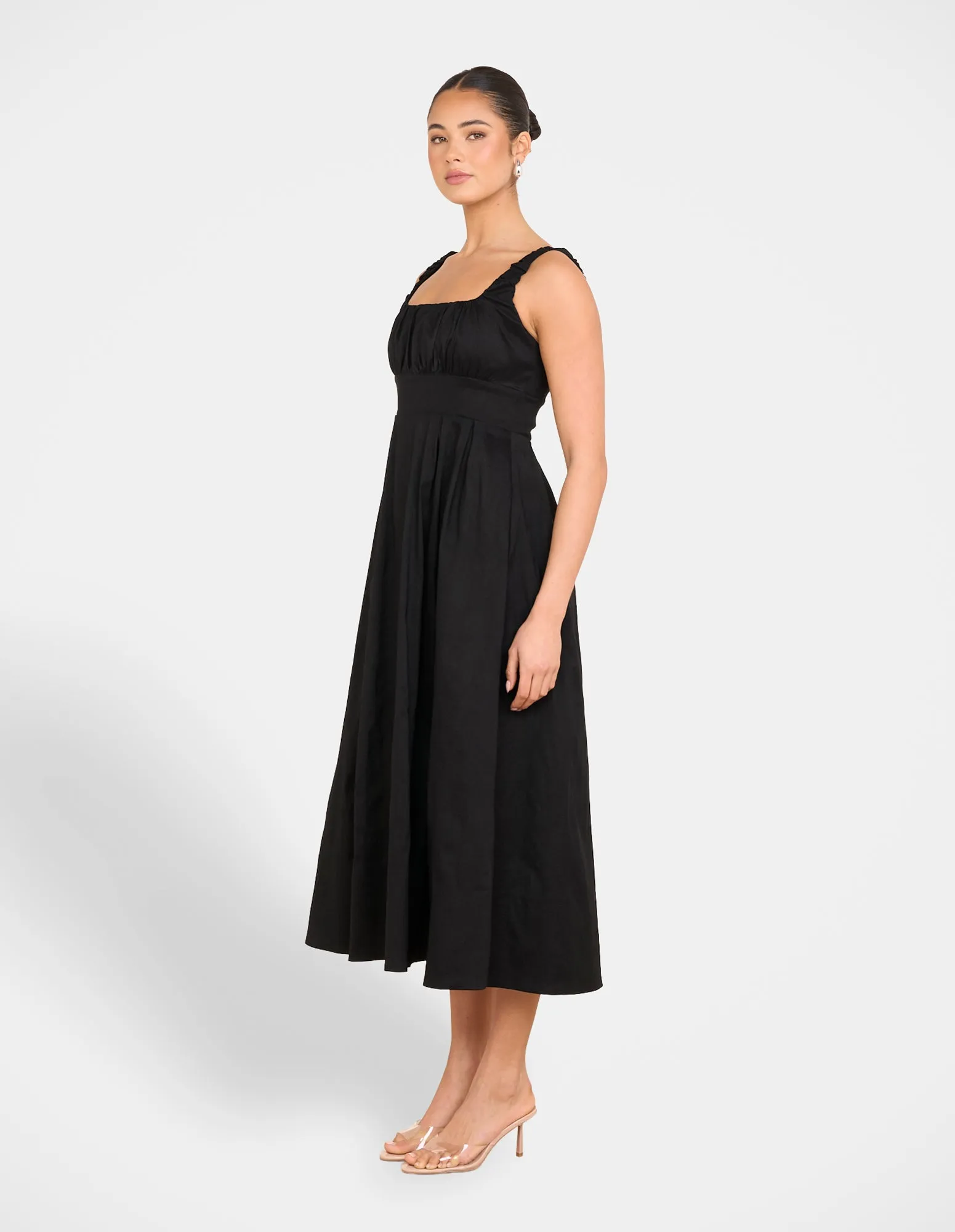Jeanette A-line Midi Dress sold by Pilgrim product image thumbnail 2