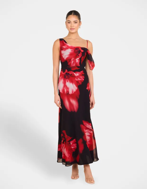 Oscar Cowl Neck Maxi Dress sold by Pilgrim