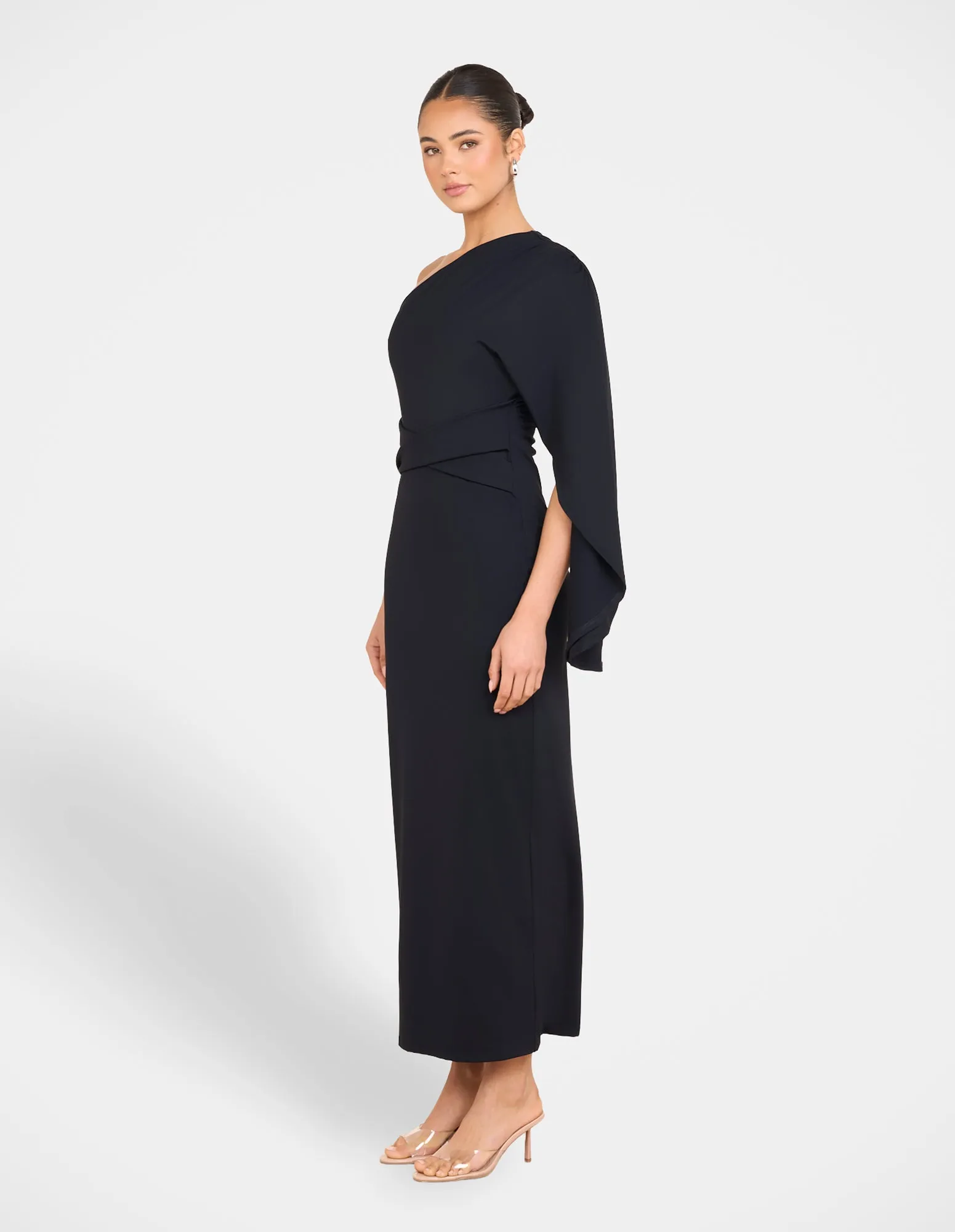 Jude One Shoulder Midi Dress sold by Pilgrim product image thumbnail 2