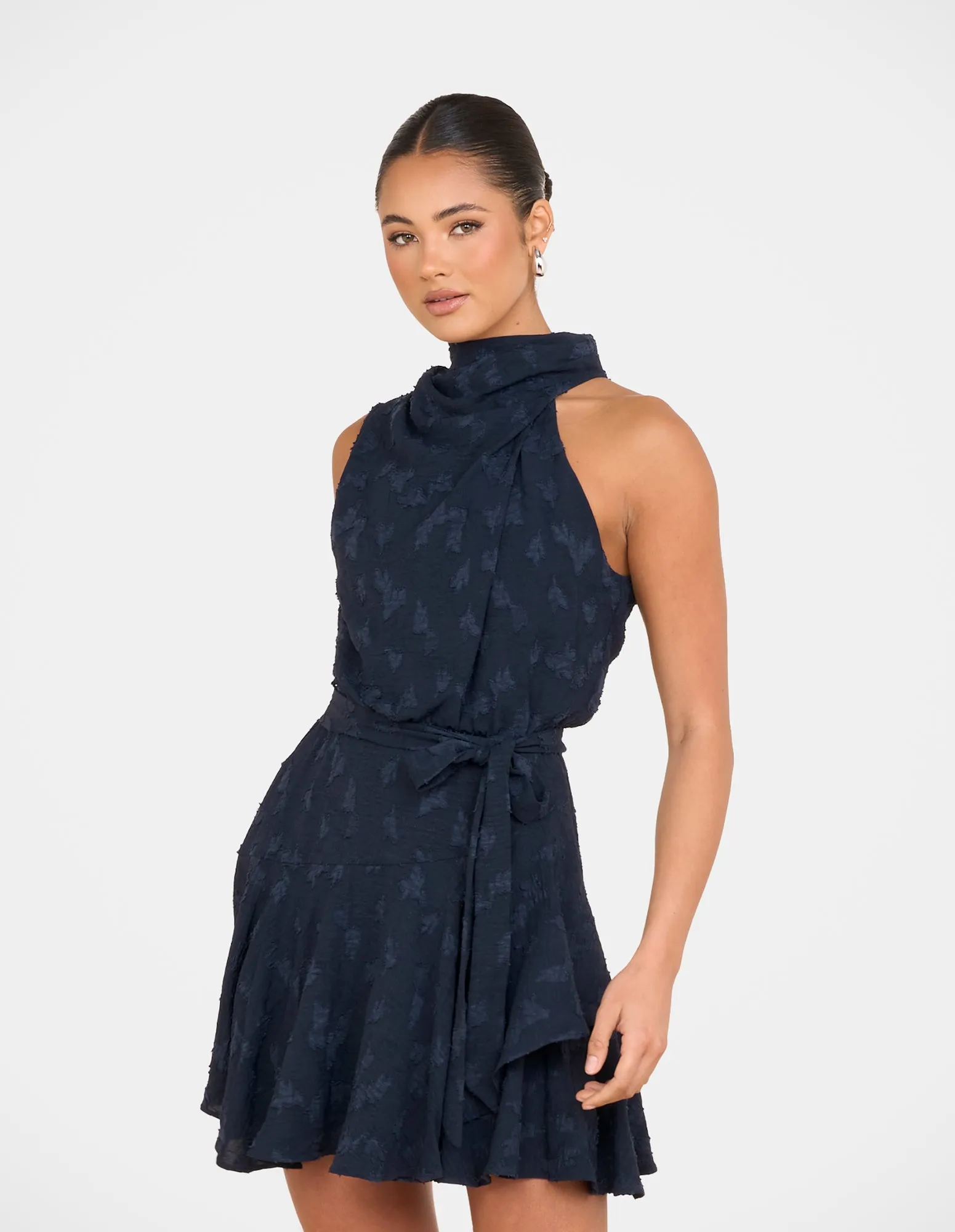 Paloma Cowl Neck Mini Dress sold by Pilgrim product image thumbnail 4