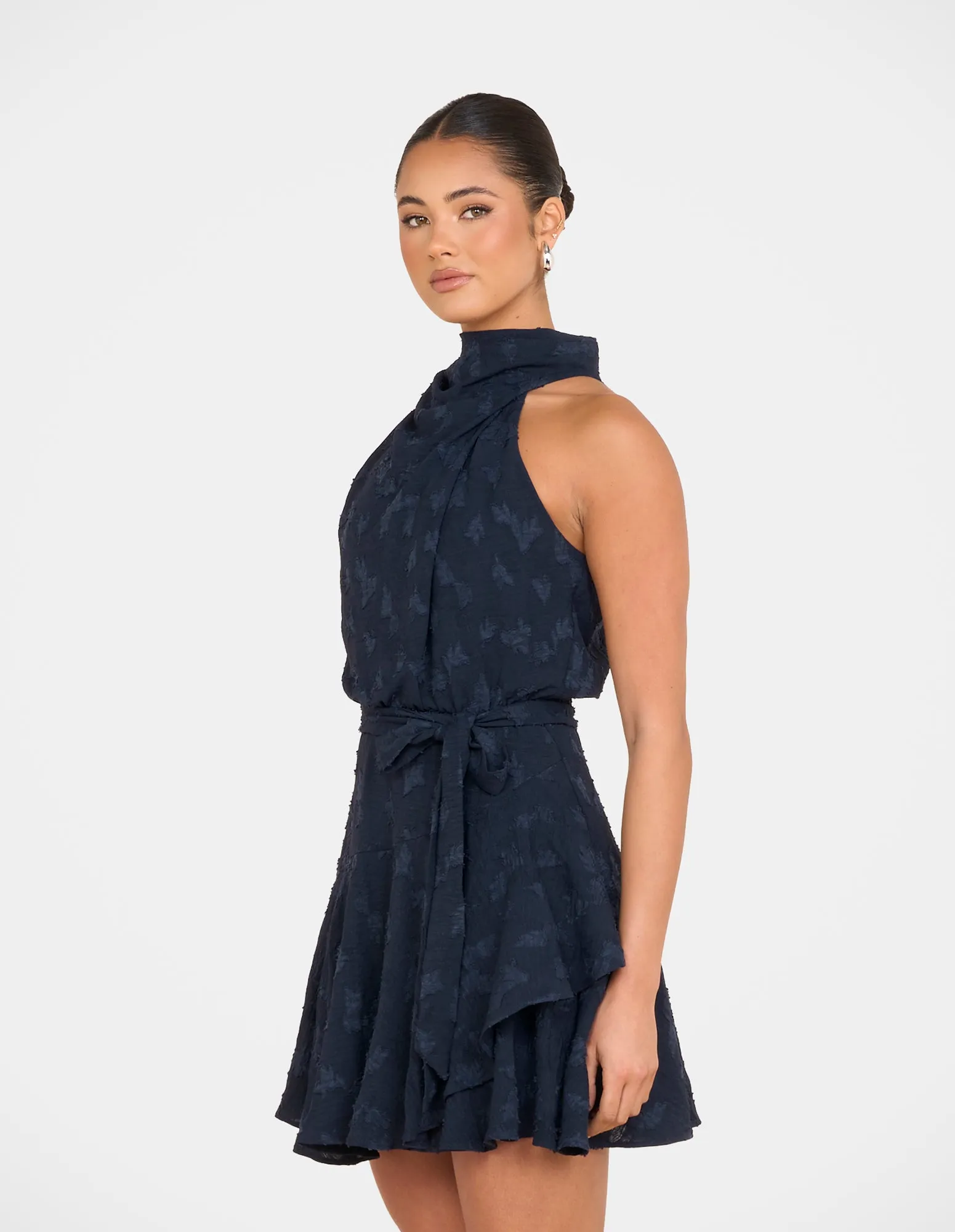 Paloma Cowl Neck Mini Dress sold by Pilgrim product image thumbnail 2