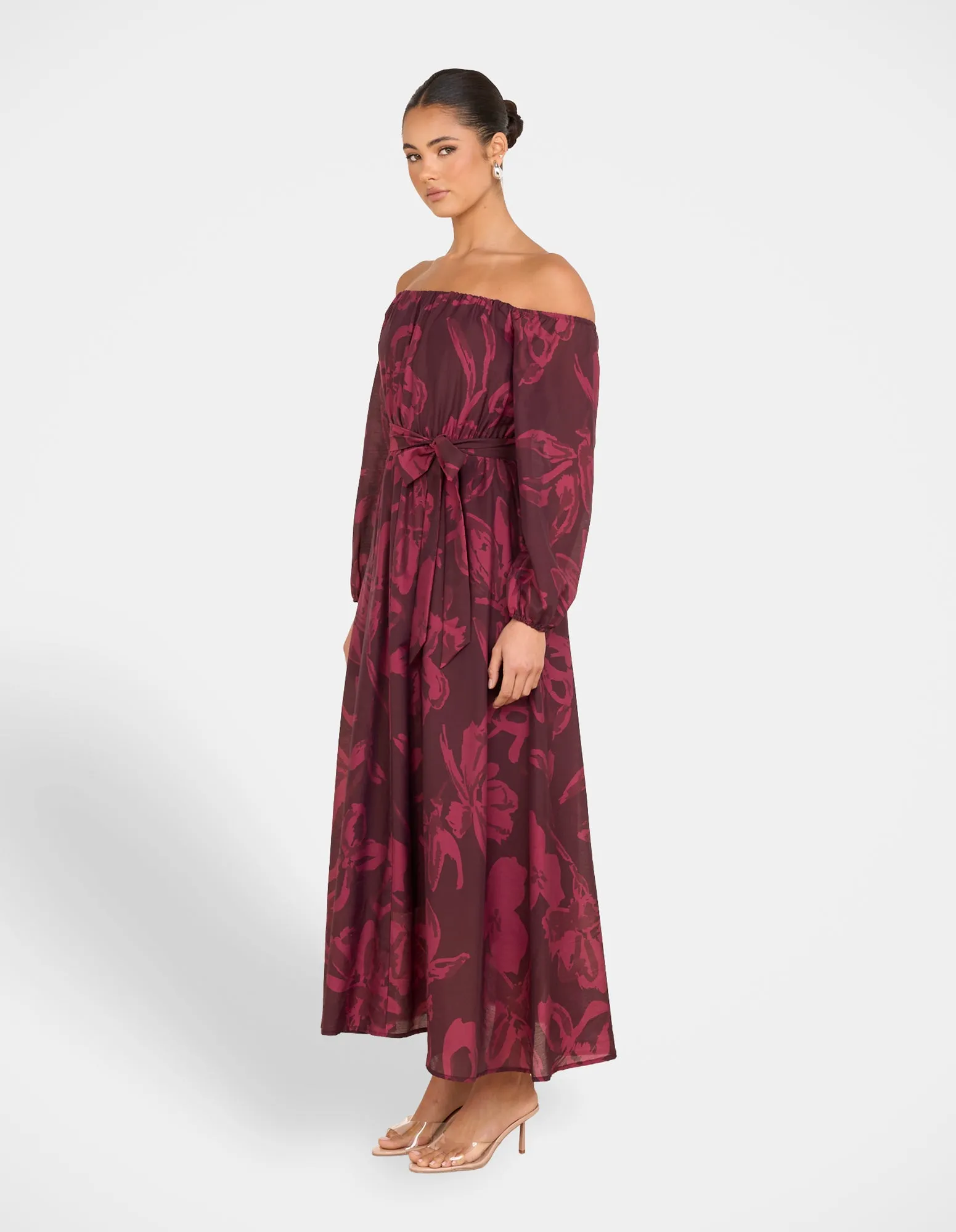 Skylar Off Shoulder Maxi Dress sold by Pilgrim product image thumbnail 2