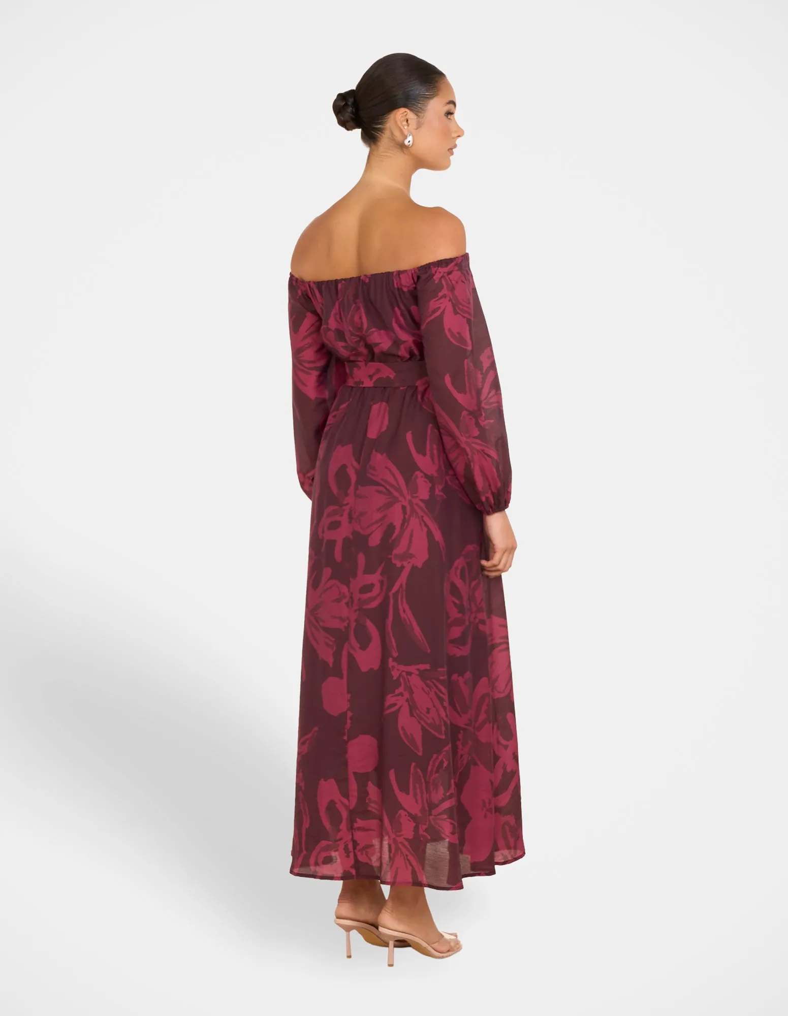 Skylar Off Shoulder Maxi Dress sold by Pilgrim product image thumbnail 3