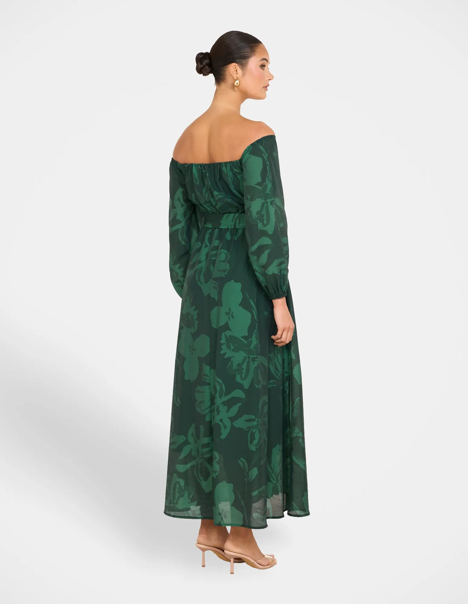Tamra Off Shoulder Maxi Dress sold by Pilgrim product image thumbnail 3