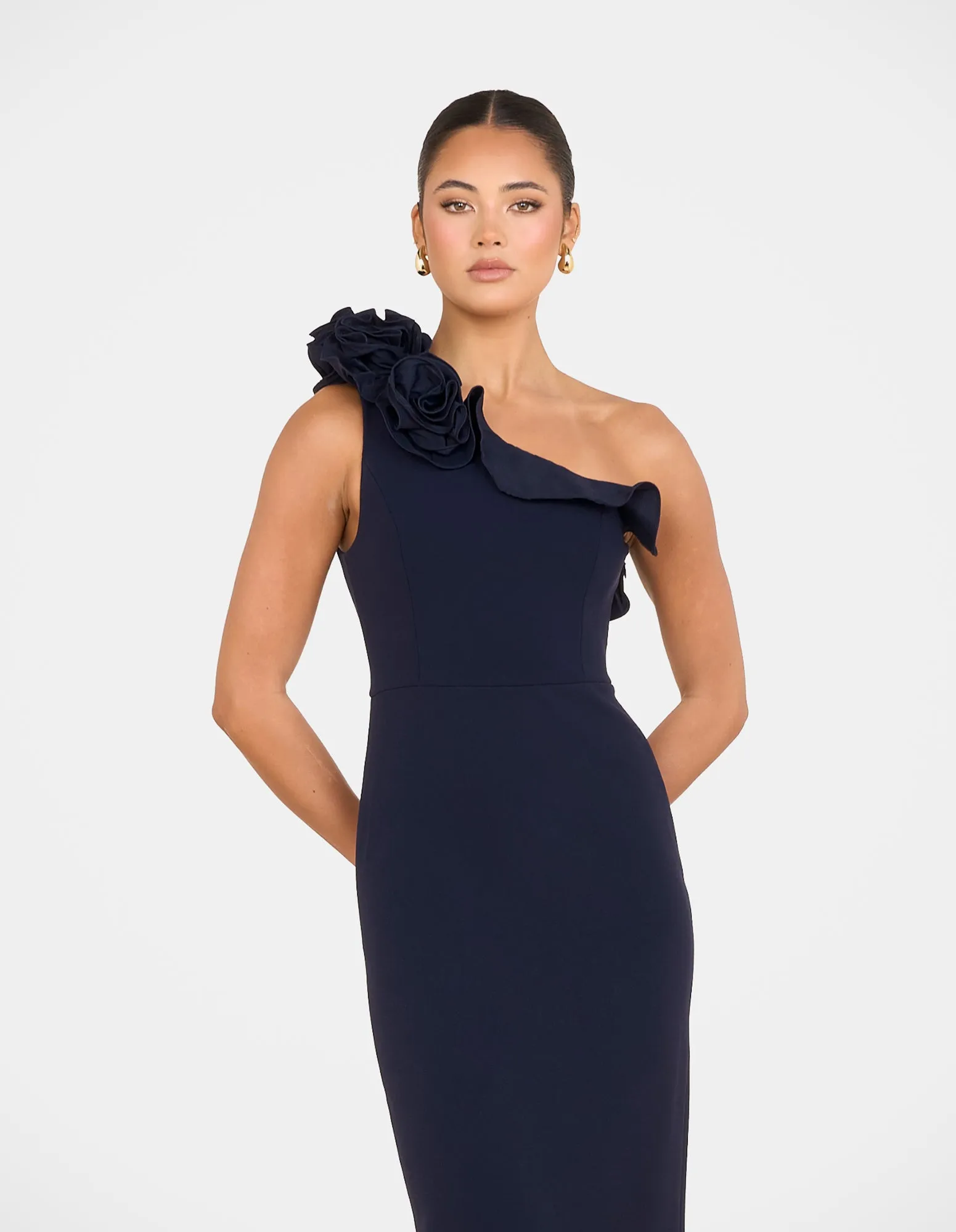 Dorame Ruffle Shoulder Maxi sold by Pilgrim product image thumbnail 5