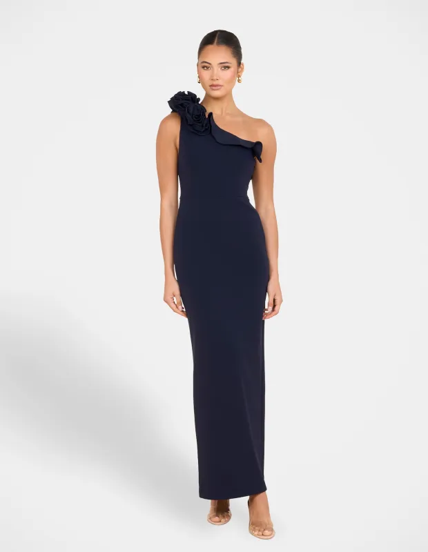 Dorame Ruffle Shoulder Maxi sold by Pilgrim