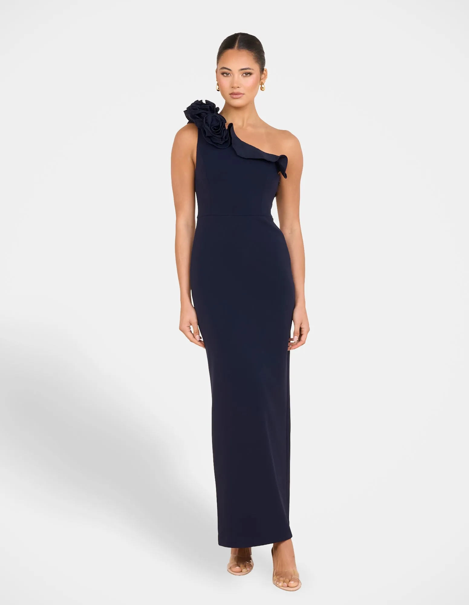 Dorame Ruffle Shoulder Maxi sold by Pilgrim