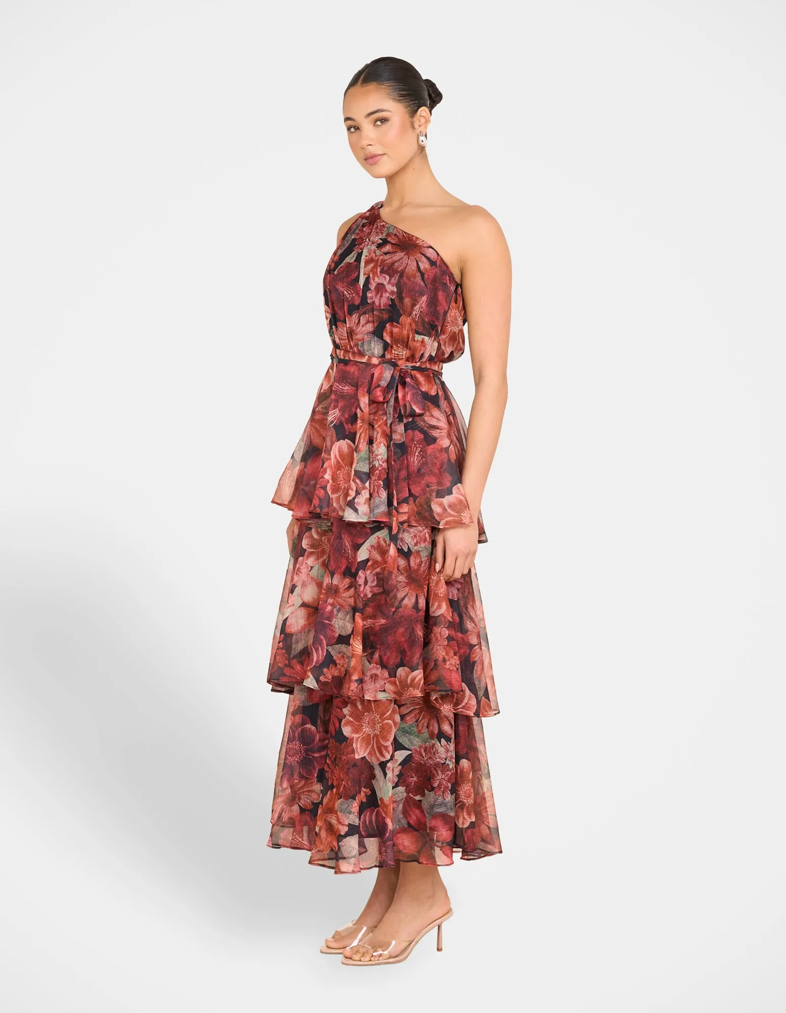 Burma One Shoulder Maxi Dress sold by Pilgrim product image thumbnail 2