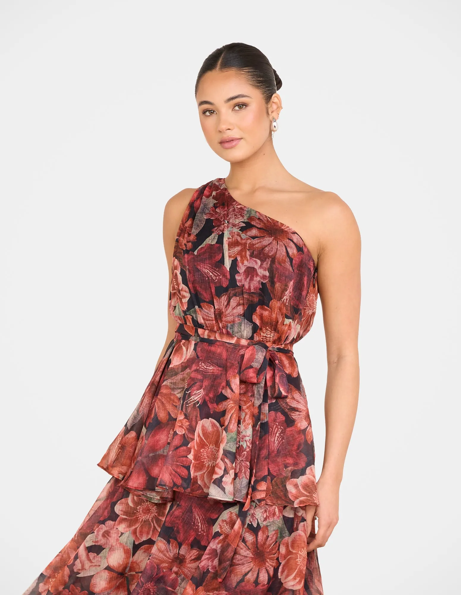 Burma One Shoulder Maxi Dress sold by Pilgrim product image thumbnail 4