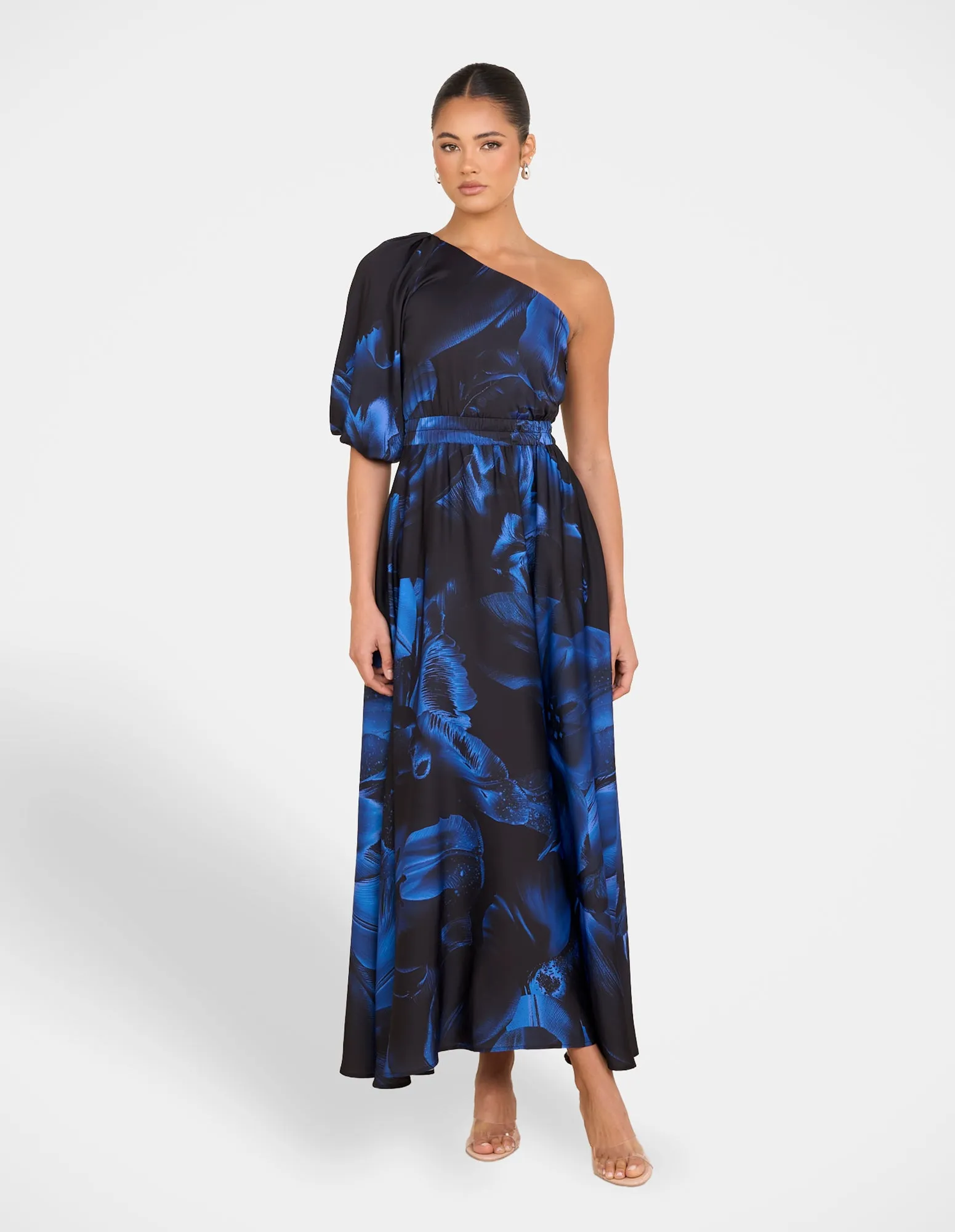 Umi One Shoulder Maxi Dress sold by Pilgrim
