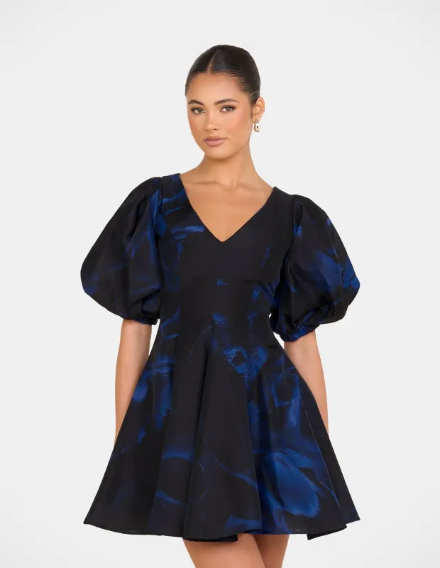 Sai Puff Sleeve Mini Dress sold by Pilgrim