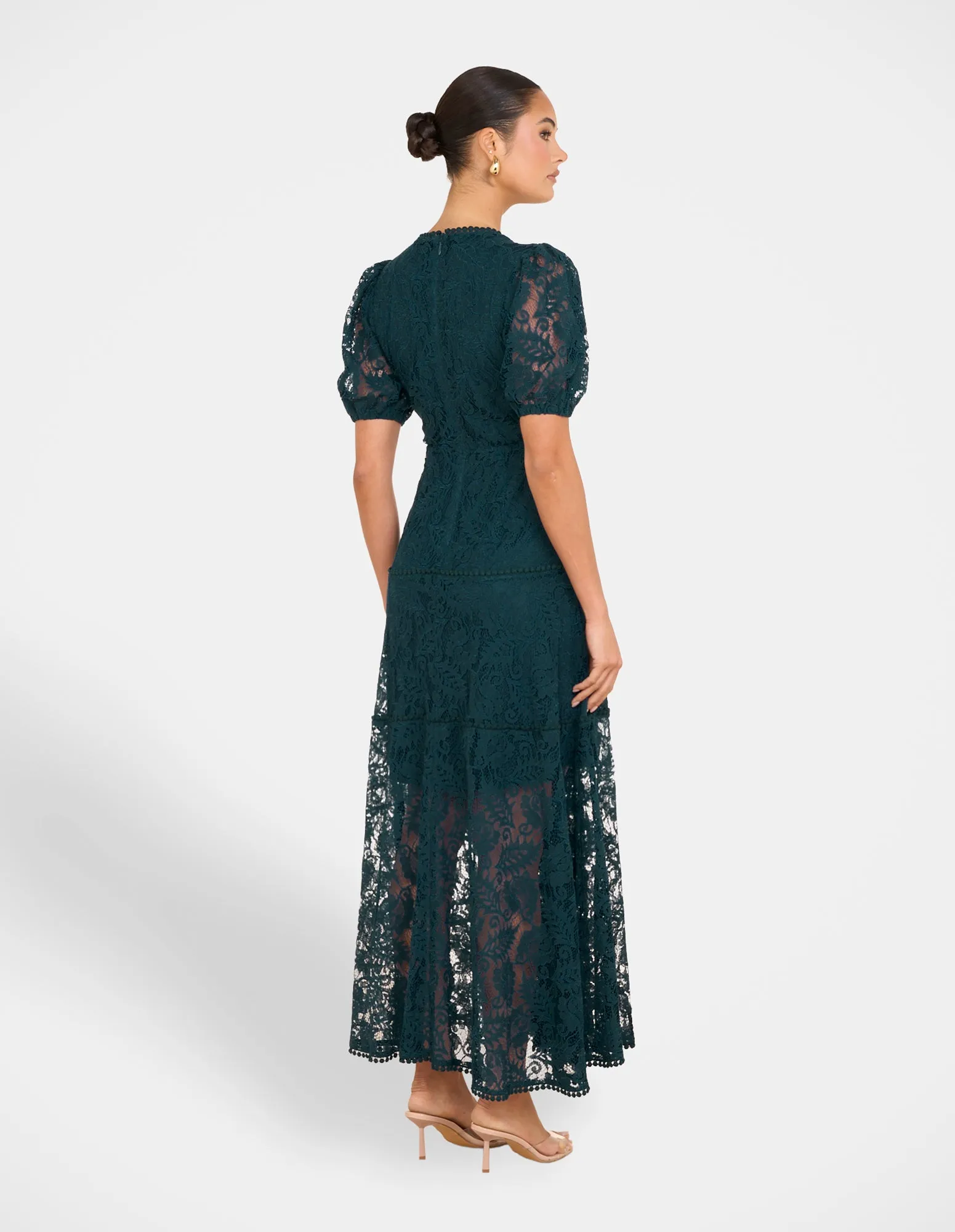 Elphava Puff Sleeve Dress sold by Pilgrim product image thumbnail 3