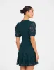 Ellaria Puff Sleeve Mini Dress sold by Pilgrim