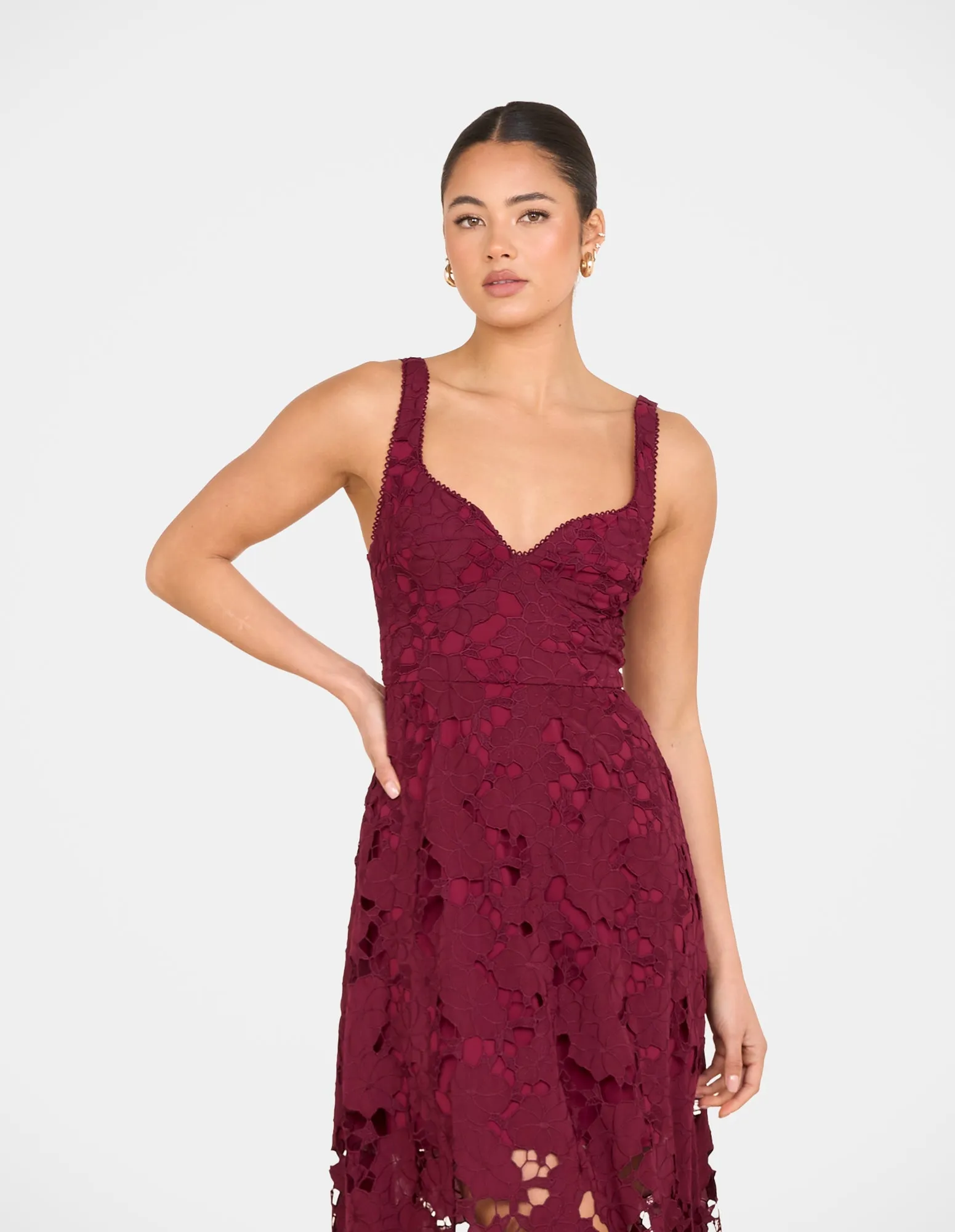 Martina Sweetheart Midi Dress sold by Pilgrim product image thumbnail 5