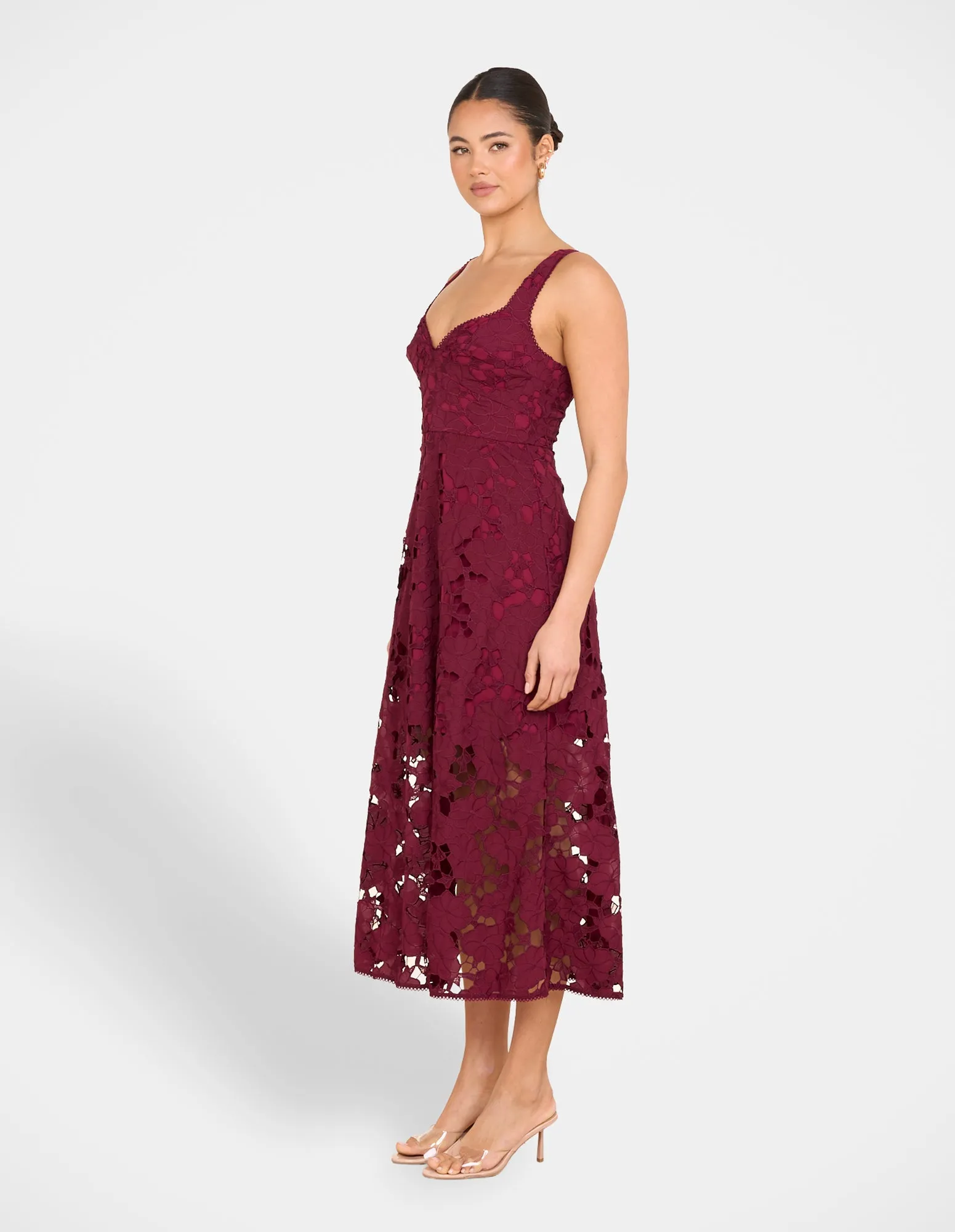 Martina Sweetheart Midi Dress sold by Pilgrim product image thumbnail 2