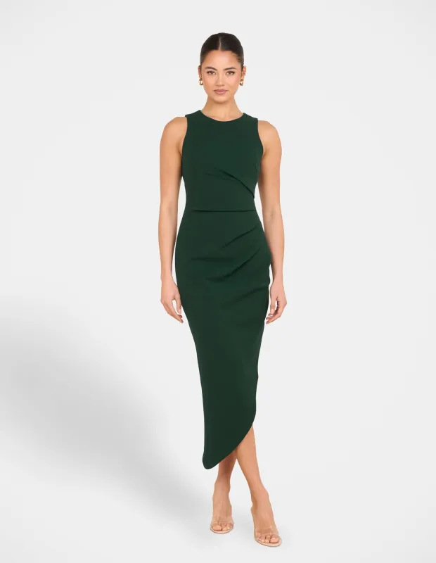 Kamika High Neck Midi Dress sold by Pilgrim