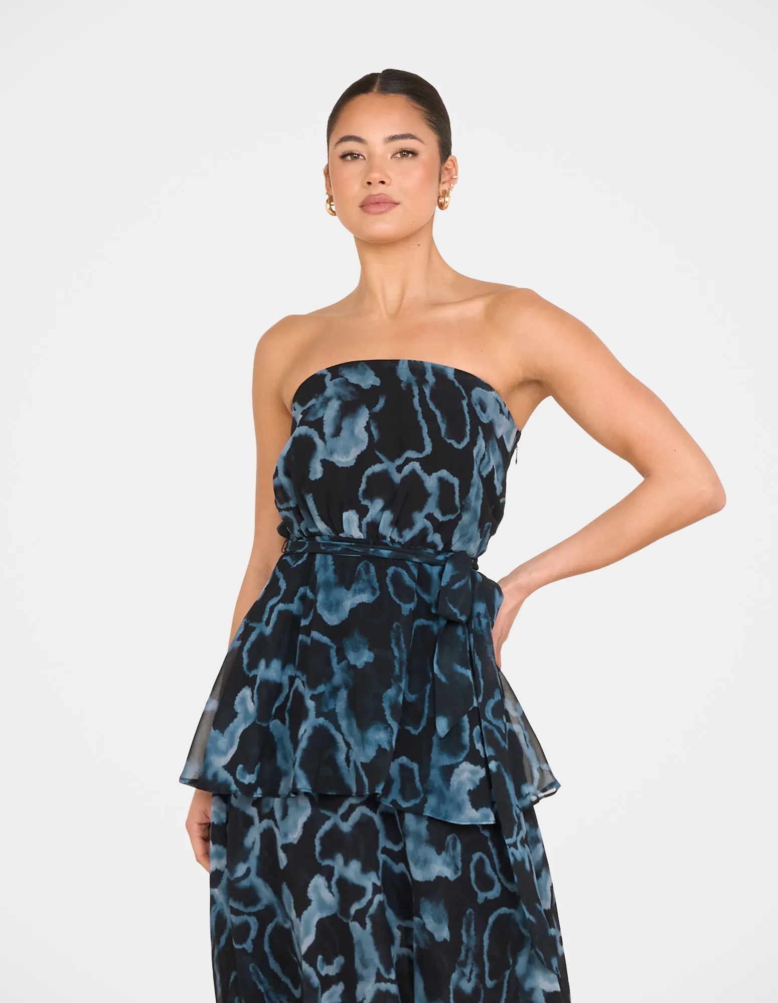 Vallia Tiered Maxi Dress sold by Pilgrim product image thumbnail 4