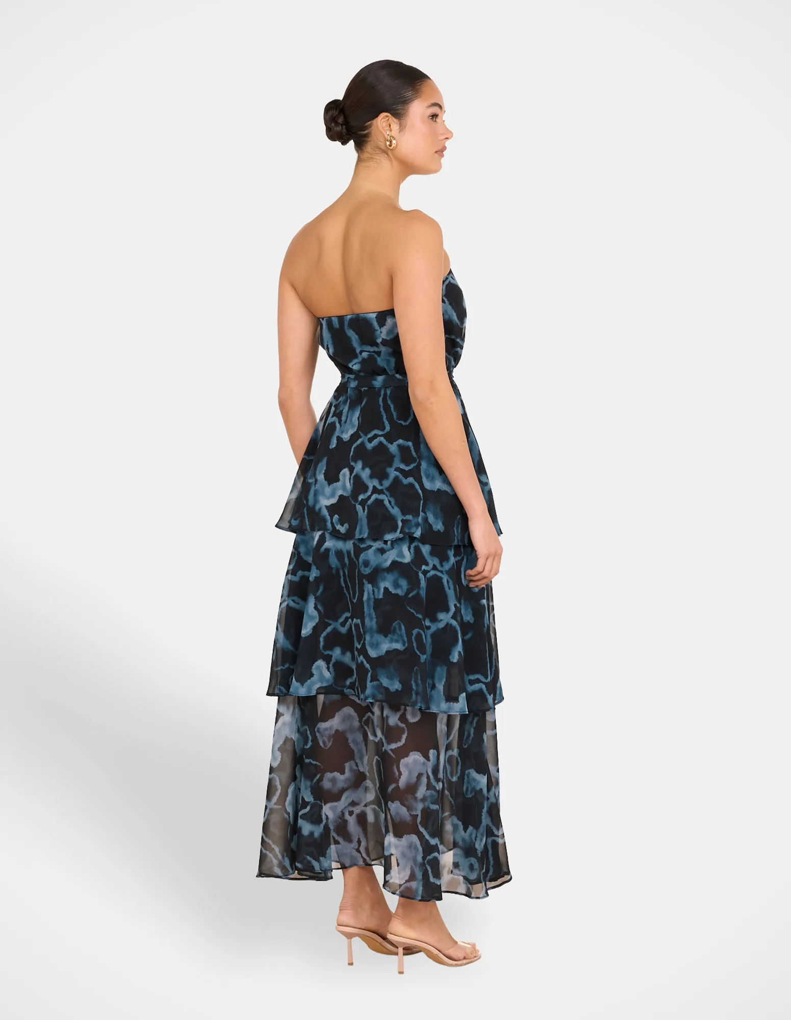 Vallia Tiered Maxi Dress sold by Pilgrim product image thumbnail 3
