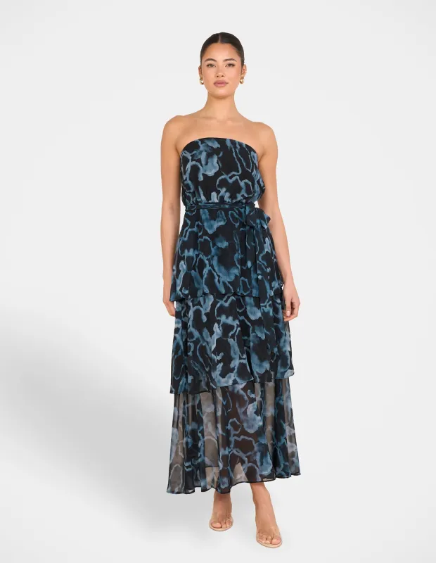 Vallia Tiered Maxi Dress sold by Pilgrim