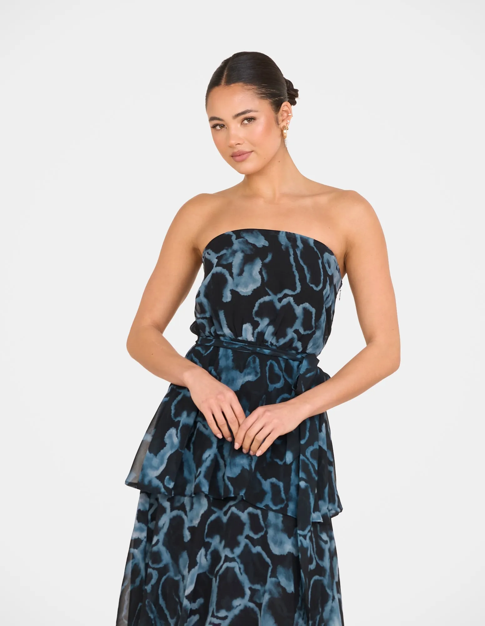 Vallia Tiered Maxi Dress sold by Pilgrim product image thumbnail 5