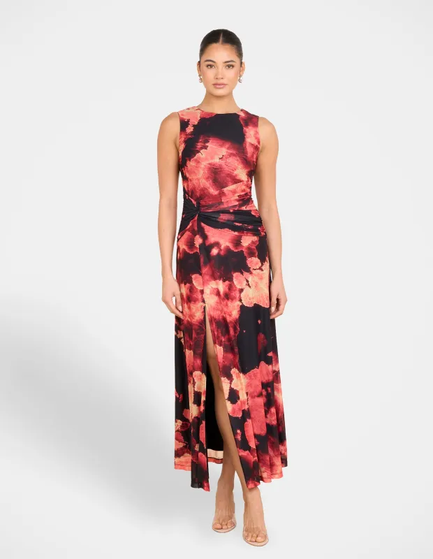 Eden Printed Mesh Maxi Dress sold by Pilgrim