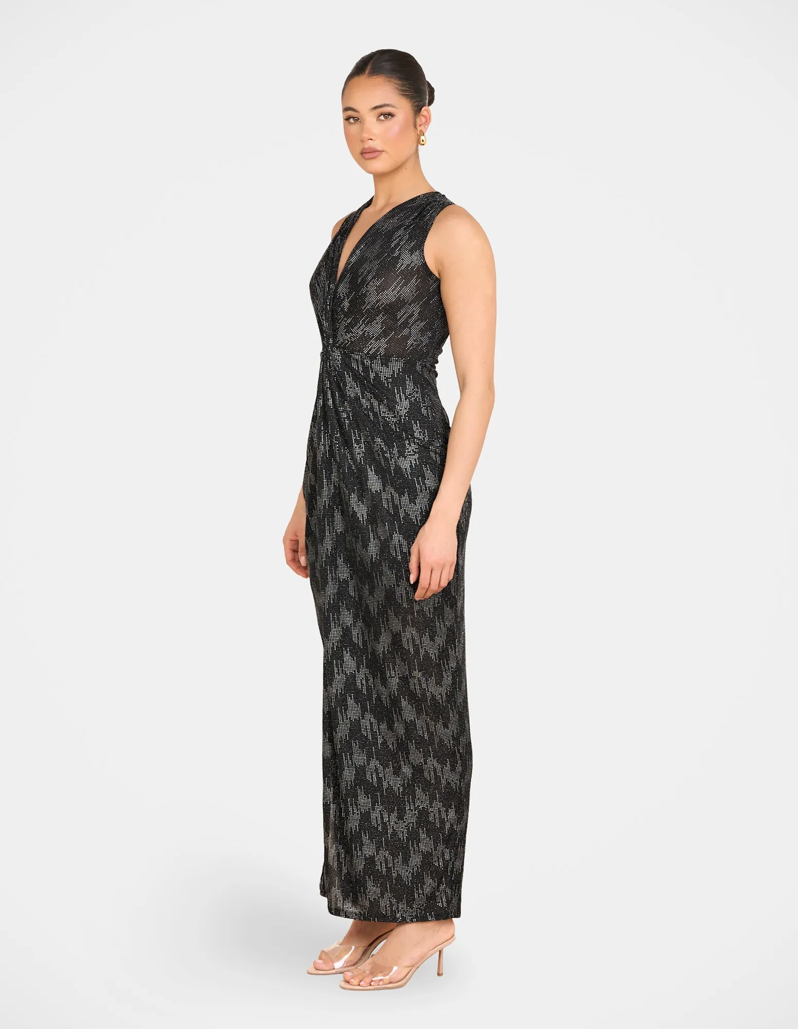 Laurentian V-neck Gown sold by Pilgrim product image thumbnail 3