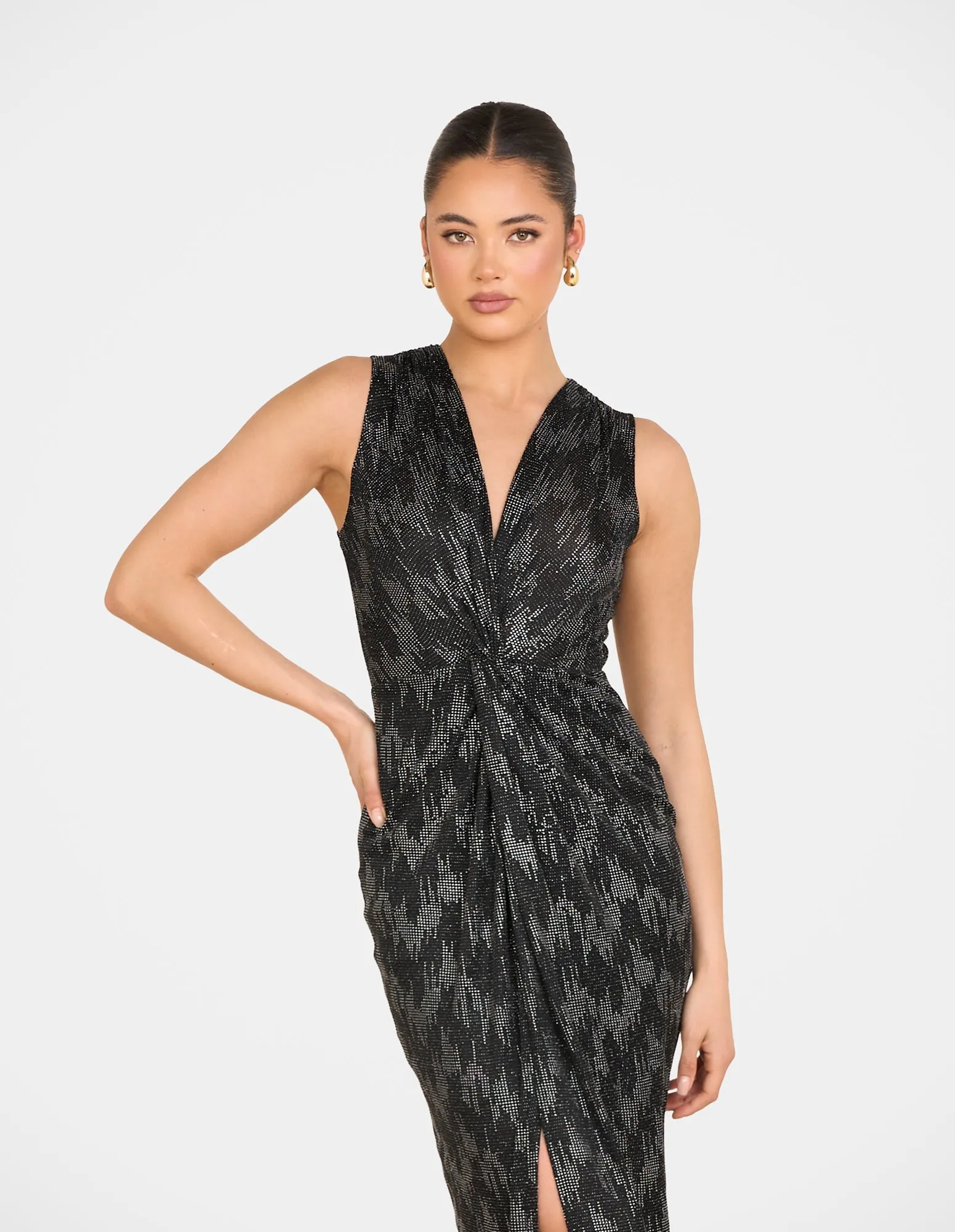 Laurentian V-neck Gown sold by Pilgrim product image thumbnail 5