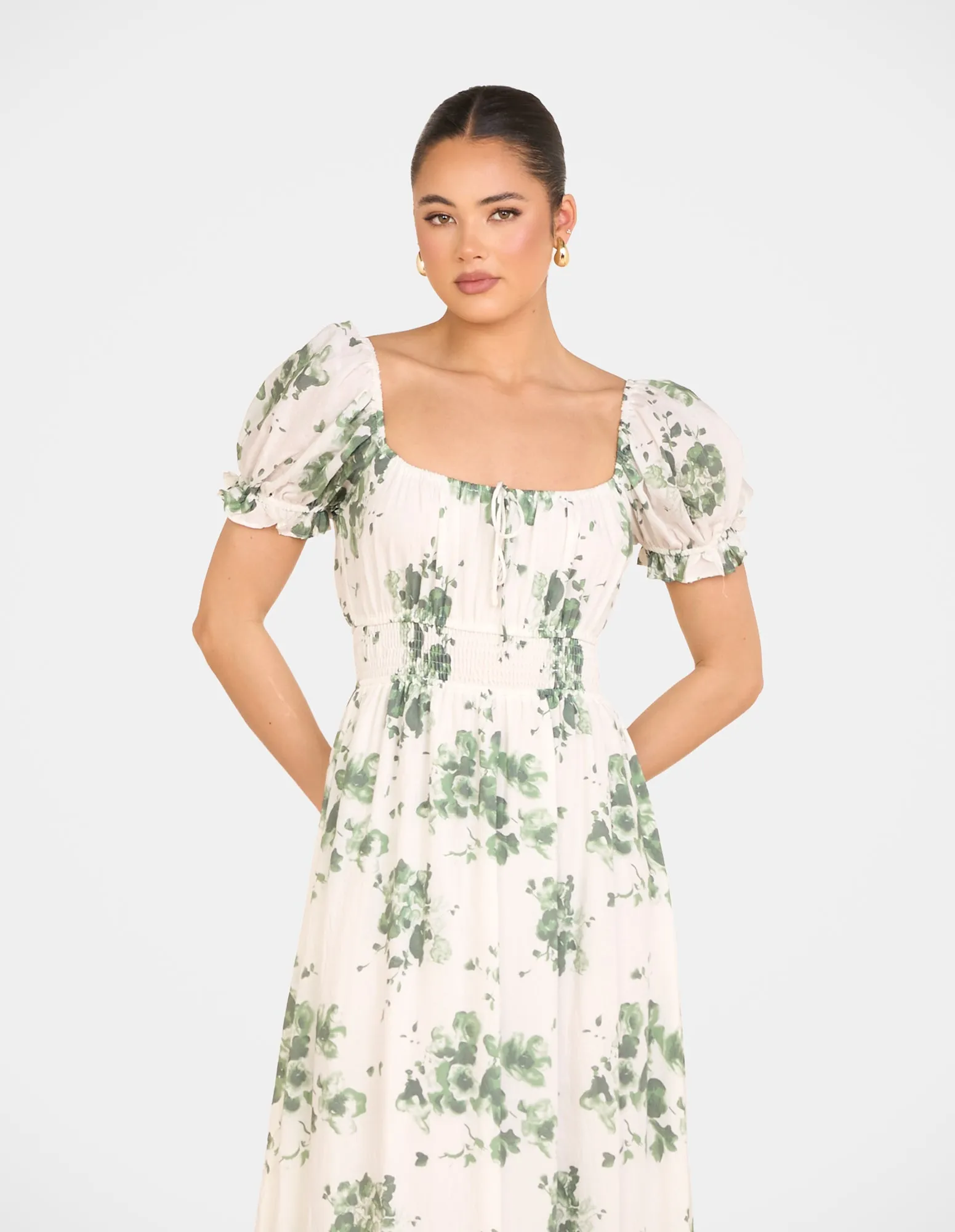 Xandie Puff Sleeve Maxi Dress sold by Pilgrim product image thumbnail 4