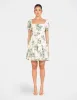 Carlita Puff Sleeve Mini Dress sold by Pilgrim