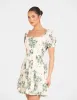 Carlita Puff Sleeve Mini Dress sold by Pilgrim