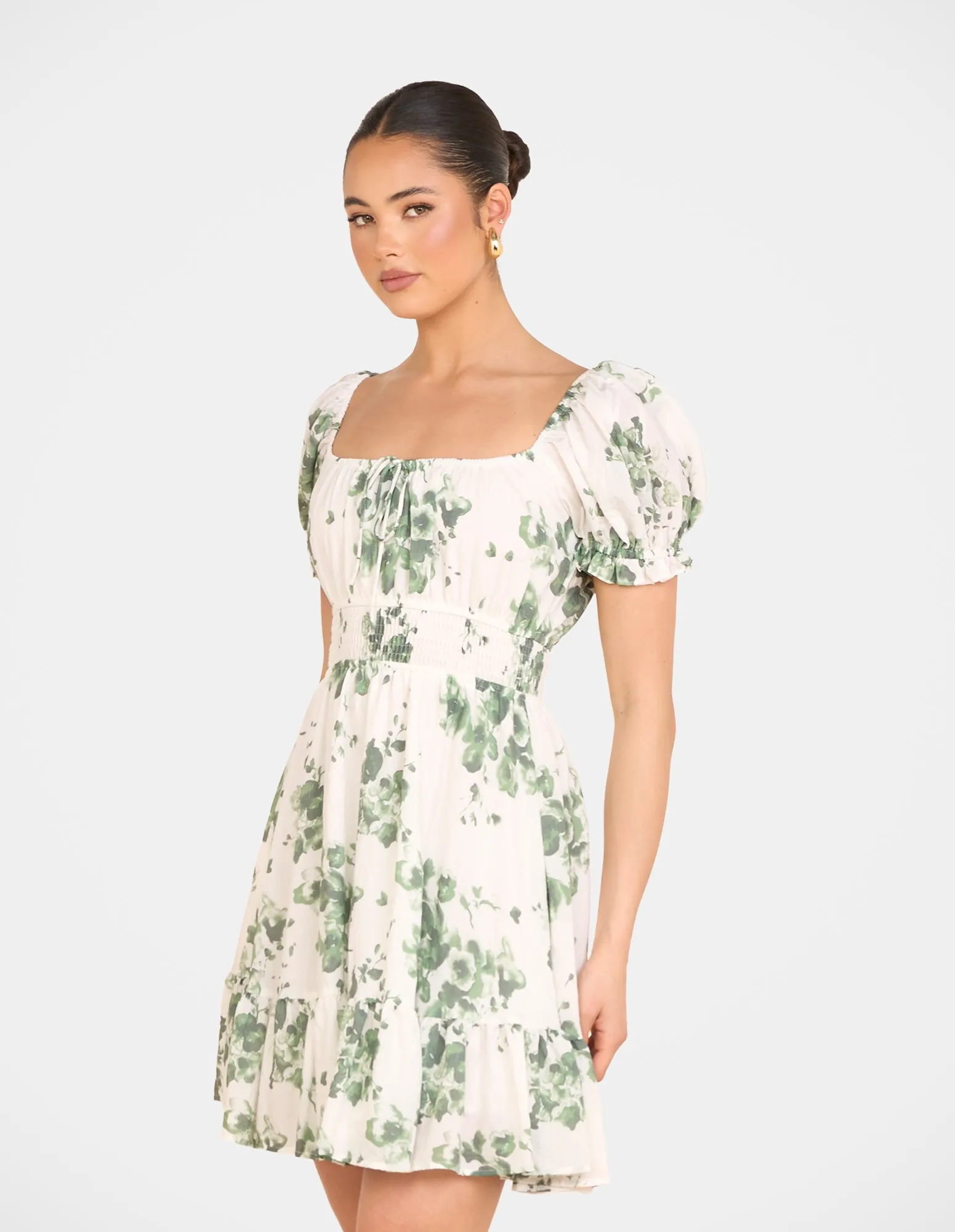 Carlita Puff Sleeve Mini Dress sold by Pilgrim product image thumbnail 2