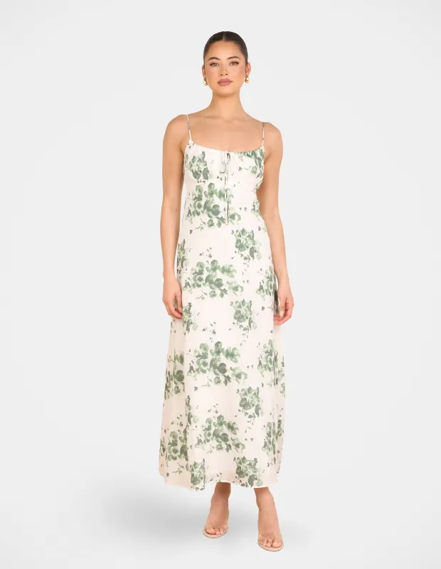Talya Strappy Maxi Dress sold by Pilgrim