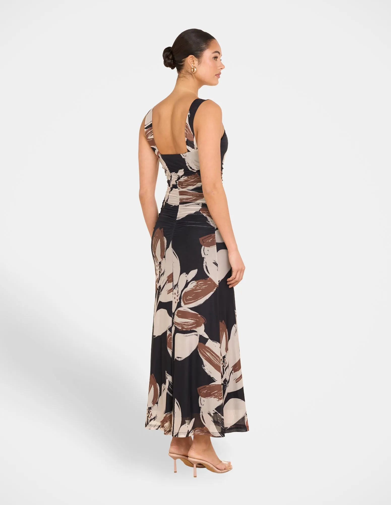 Indie Printed Mesh Dress sold by Pilgrim product image thumbnail 3