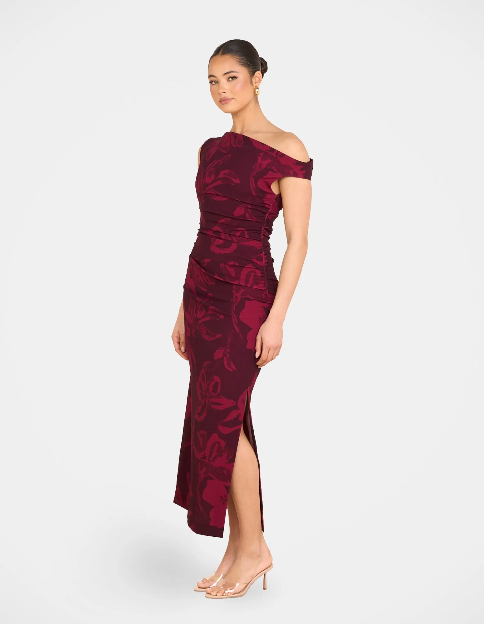 Skyla One Shoulder Midi Dress sold by Pilgrim product image thumbnail 2