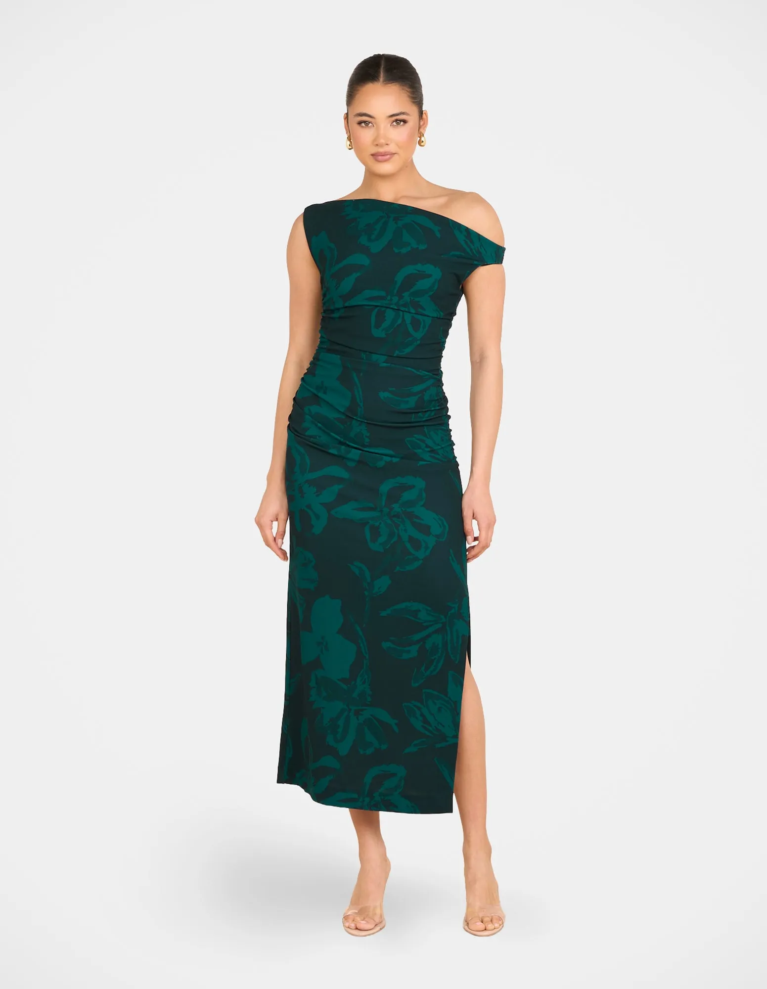 Tabi One Shoulder Midi Dress sold by Pilgrim