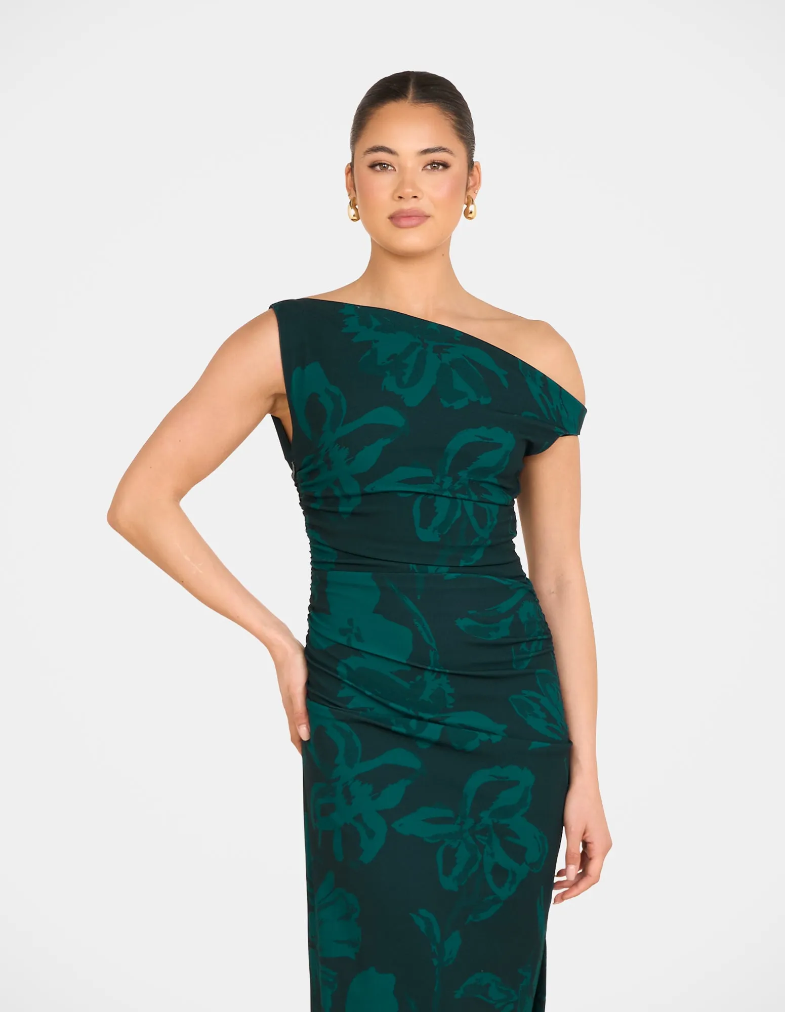 Tabi One Shoulder Midi Dress sold by Pilgrim product image thumbnail 2