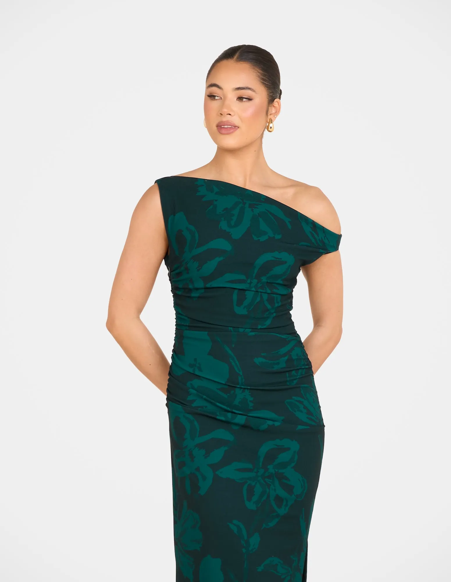 Tabi One Shoulder Midi Dress sold by Pilgrim product image thumbnail 3