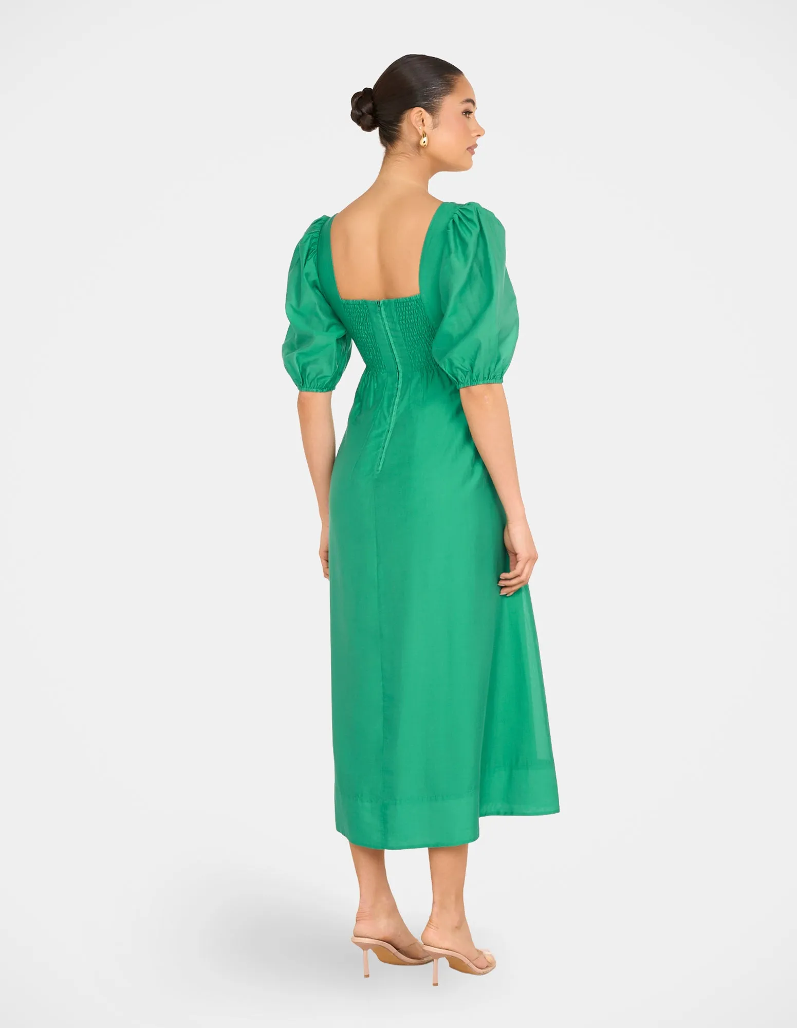 Gemma Puff Sleeve Midi Dress sold by Pilgrim product image thumbnail 4