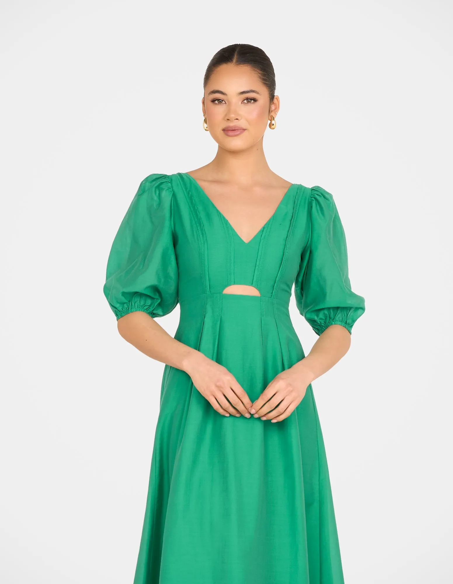 Gemma Puff Sleeve Midi Dress sold by Pilgrim product image thumbnail 5