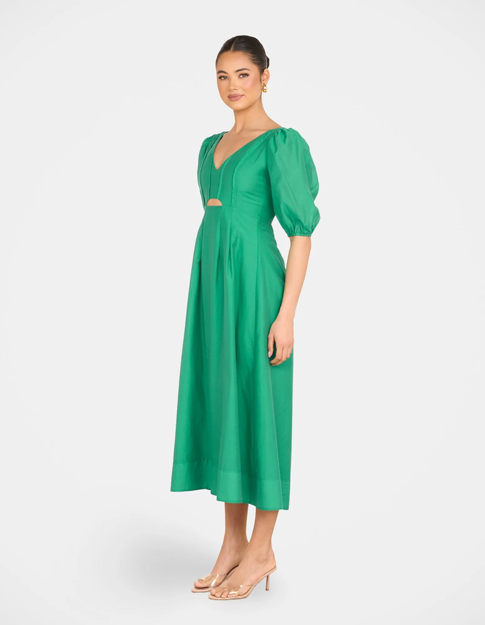 Gemma Puff Sleeve Midi Dress sold by Pilgrim product image thumbnail 3