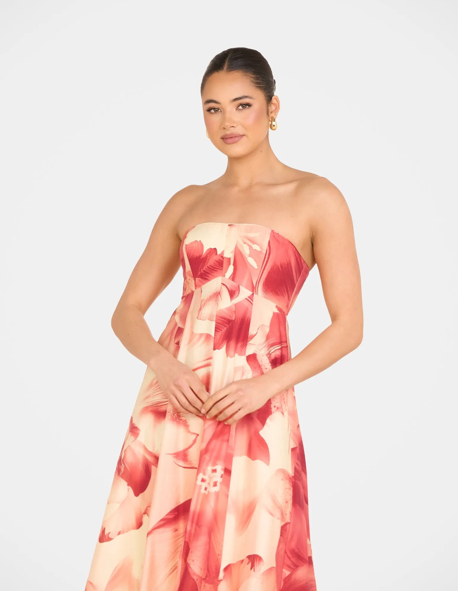 Arla Strapless Maxi Dress sold by Pilgrim product image thumbnail 4