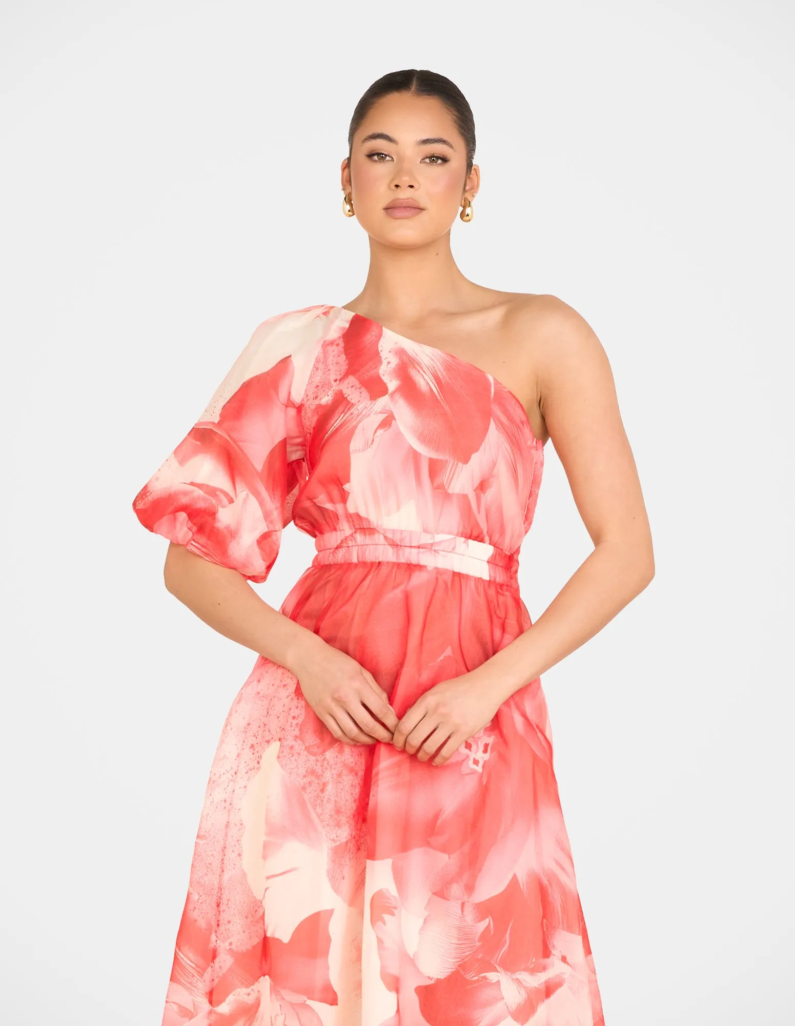 Quartz One Shoulder Maxi Dress sold by Pilgrim product image thumbnail 5