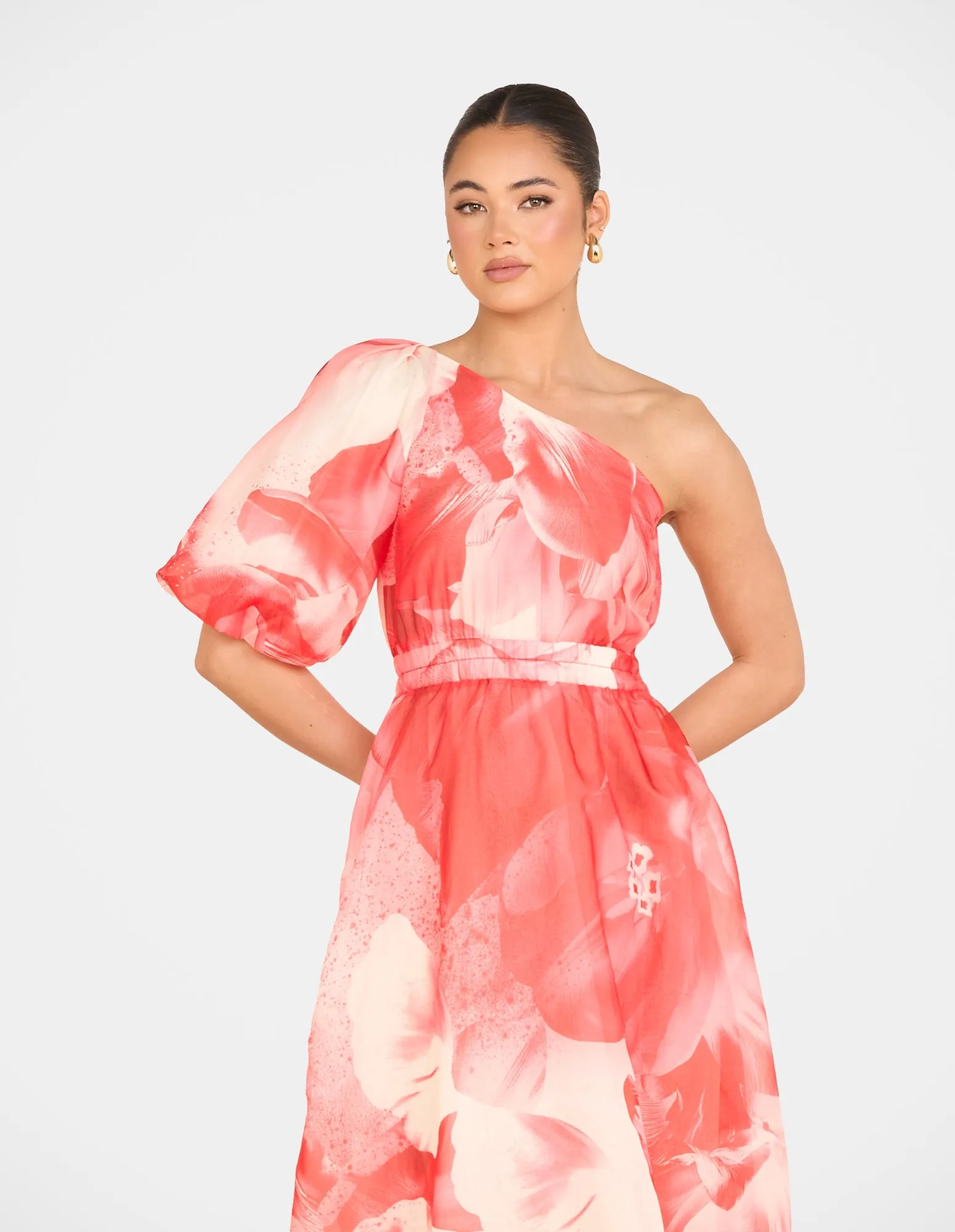 Quartz One Shoulder Maxi Dress sold by Pilgrim product image thumbnail 4