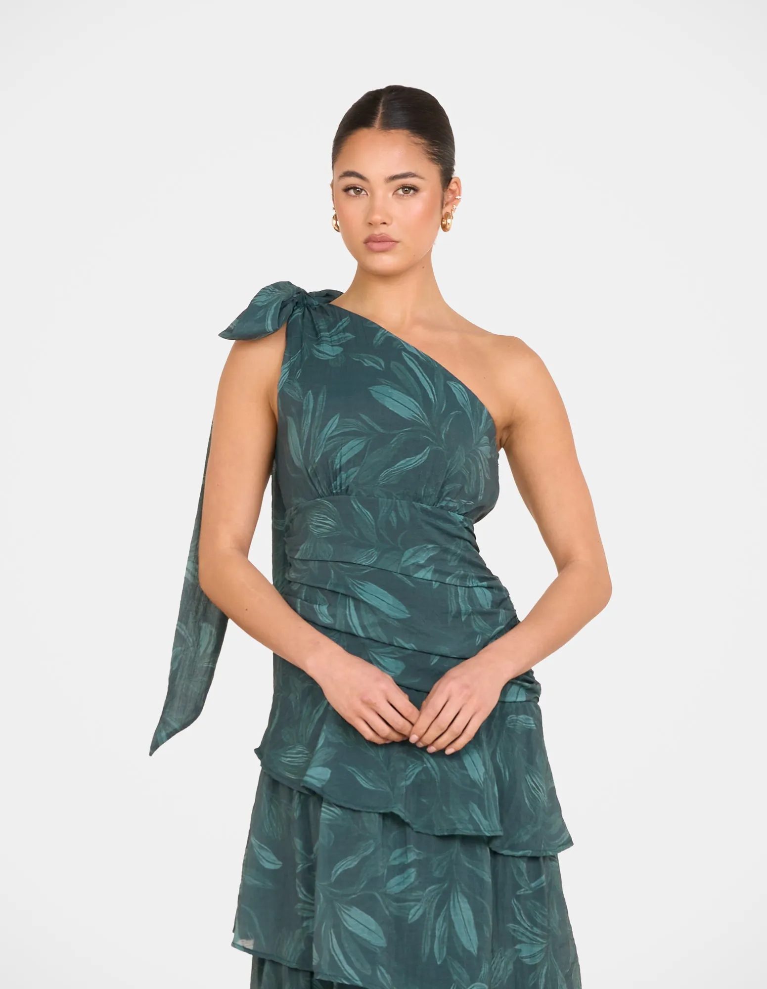 Whimsy Tiered Maxi Dress sold by Pilgrim product image thumbnail 5