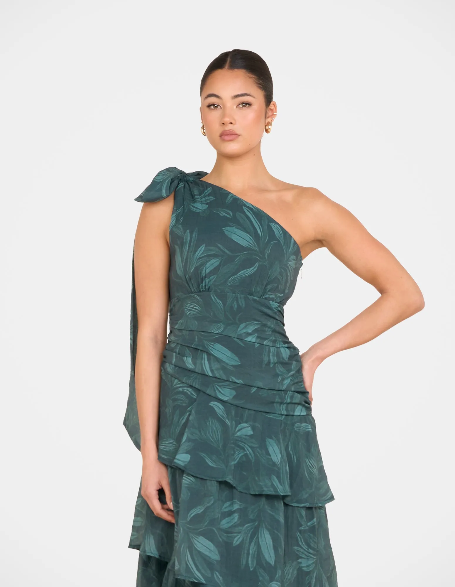 Whimsy Tiered Maxi Dress sold by Pilgrim product image thumbnail 4